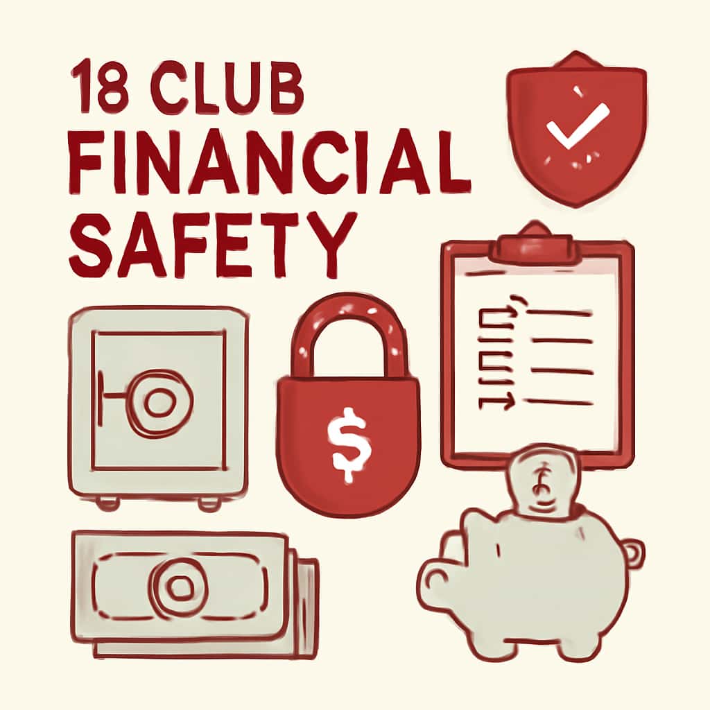 An educational diagram highlighting the safety protocols of 19 Club.