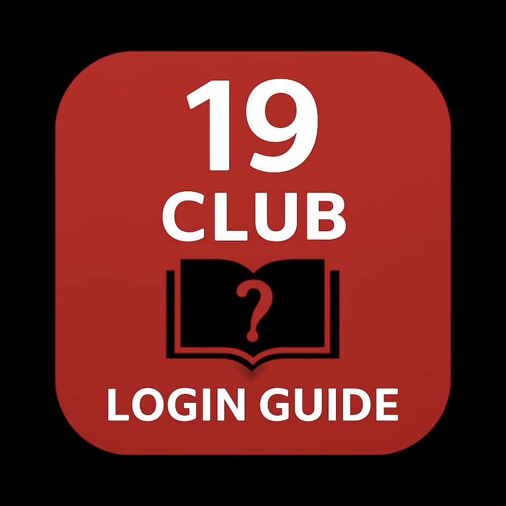 Icon representing the 19 Club Login Guide.