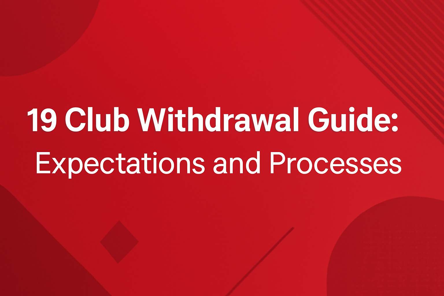 Neutral informational graphic illustrating troubleshooting steps for login issues on the 19 Club platform.