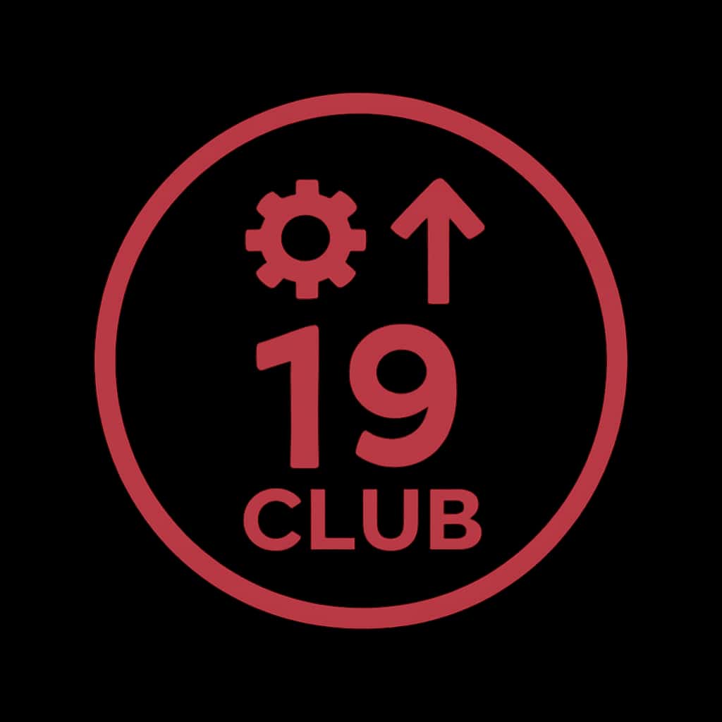 Icon symbolizing assistance for 19 Club users.