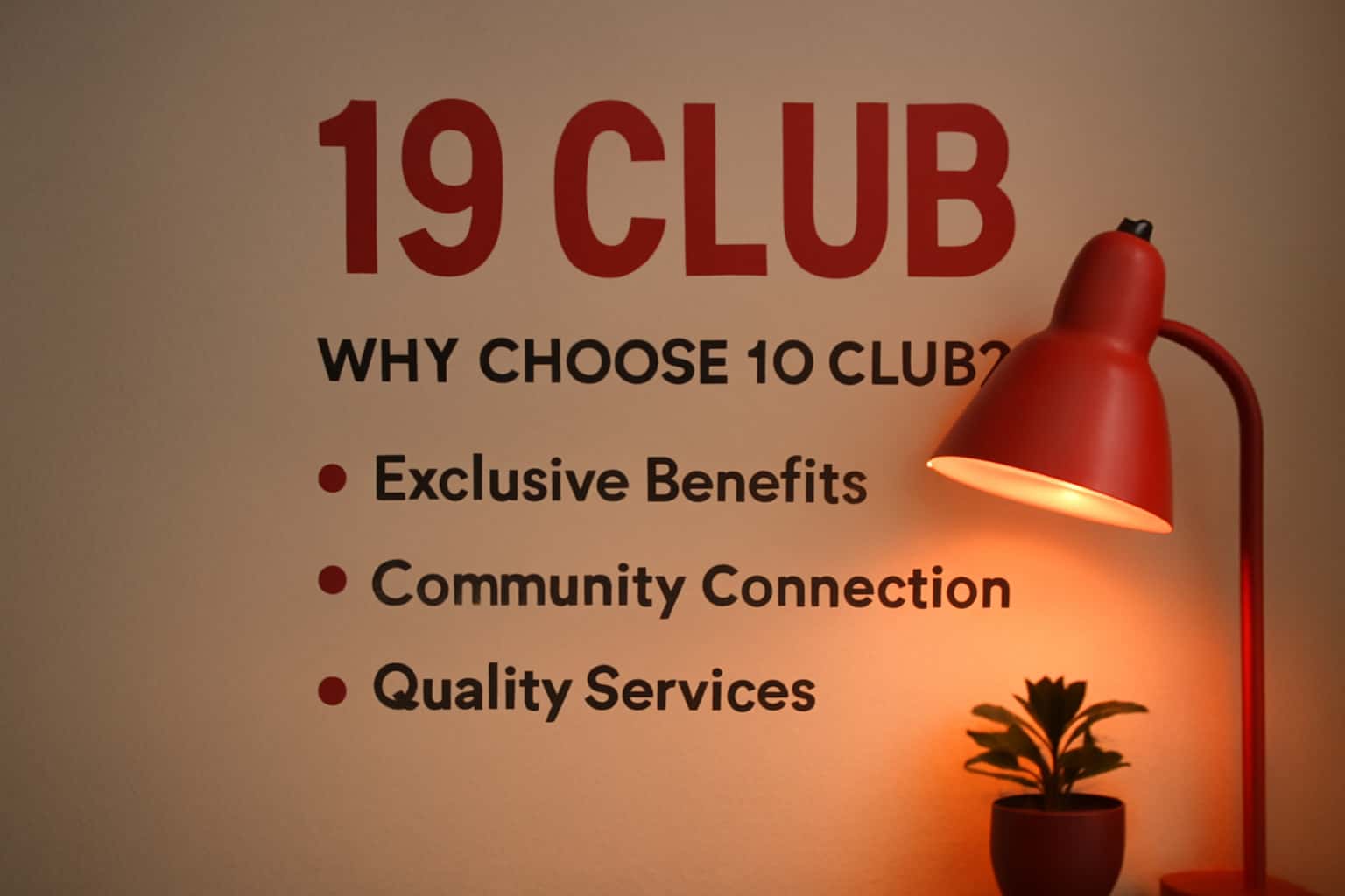 Visual representation of the 19 Club platform in a professional setting.